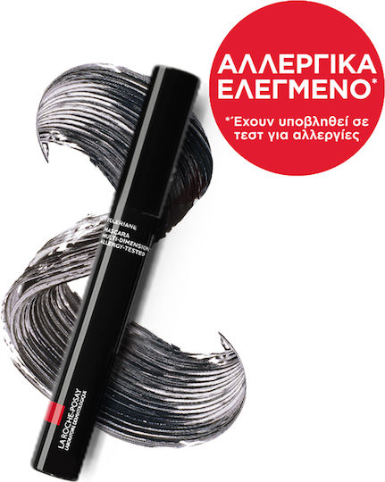 La Roche Posay Toleriane Multi Dimensios Mascara für Länge Black Allergie getestet 7.2ml