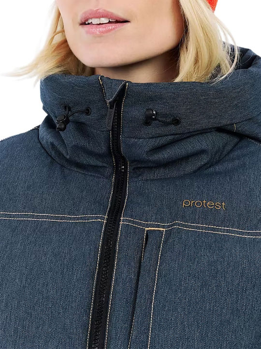 Protest Snowjacket 65652004-503 Дамско Ски и Сноуборд Яке Синьо