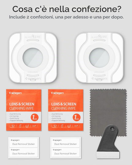 Spigen Sgp Glass Protector Glas.tr Slim Ez Fit Garmin Watch Fenix 8 8 Pro 47mm Agl09158 2 Pcs