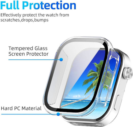 Redmi Watch 6 xDfind Gehärtete Schutzfolie Integrierter Uhren-Schutzabdeckung Transparent