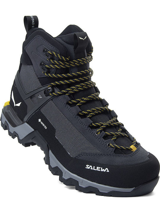 Salewa Mtn Trainer Men's Hiking Boots Waterproof with Gore-Tex Membrane Black