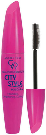 Golden Rose City Style Mascara for volume & Length Black 9ml