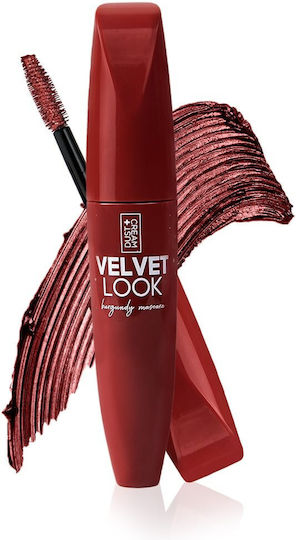 Dust+Cream Velvet Look Mascara for volume Red 11.2ml