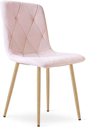 Velvet Pink Dining Chair