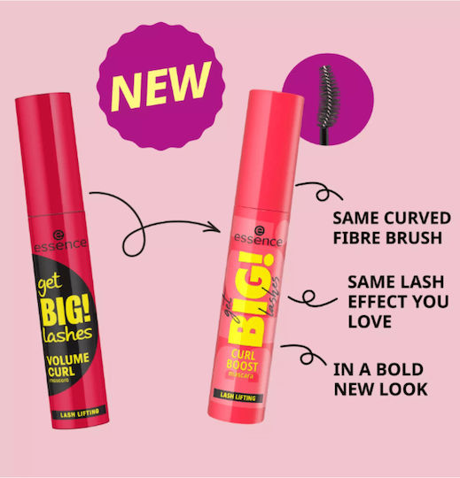 Essence Get Big Lashes Mascara Neagră 12ml