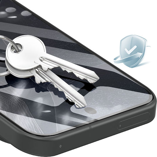 Avizar Gehärtetes Glas Google Pixel 11 Pro XL Antischrammen & Stoßfest Schwarz Transparent