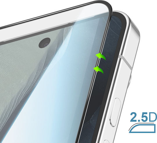 Avizar Gehärtetes Glas Google Pixel 11 11 Pro Stoßfest Kratzfest Schwarz Transparent