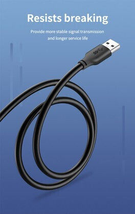 Cabletime USB 3.0 Кабел USB-A Мъжки - USB-A Женски Черен 2m CT-C160-U3-AMAFN