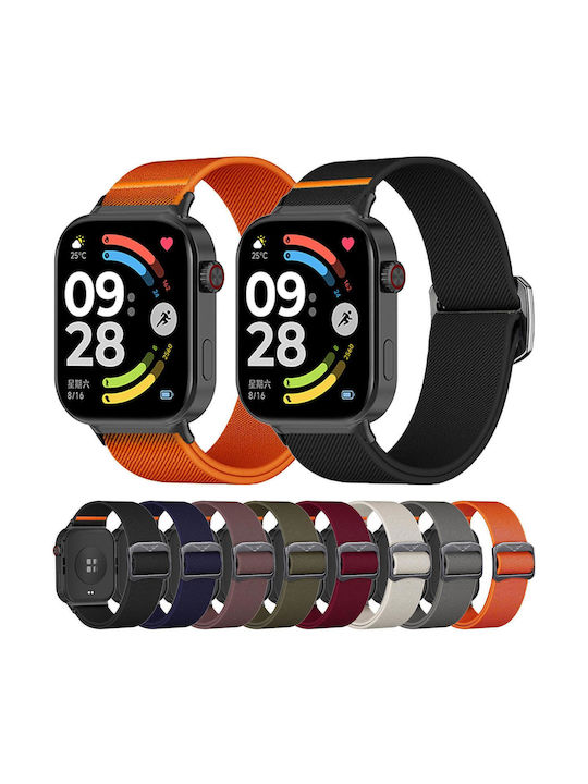 Xiaomi Band 10 Pro Redmi Watch 6 5 Bull Bead Buckle Elastic Nylon Watch Band Starlight Xiaomi Band 10 Pro Redmi Watch 6 5 Bull Bead Buckle Elastic Nylon Watch Band Starlight