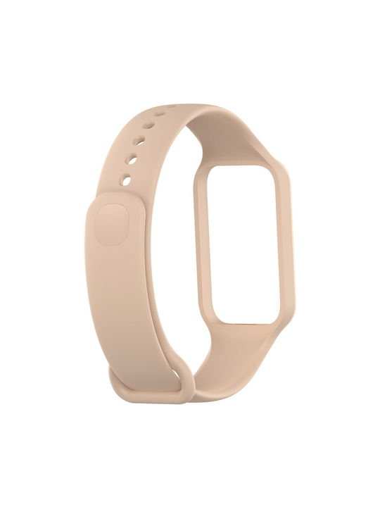 Silicone Strap Xiaomi Smart Band 8 Active Redmi Band 2 Pink