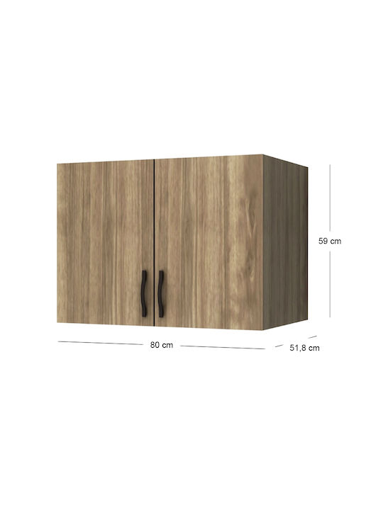 Megapap Loft Closet from Chipboard 80x51.8cm GP028-0110,3 Megapap Loft Closet from Chipboard 80x51.8cm GP028-0110,3
