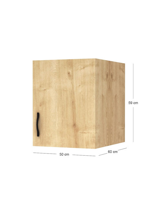 Megapap Loft Closet from Chipboard 50x60cm GP028-0125,2 Megapap Loft Closet from Chipboard 50x60cm GP028-0125,2