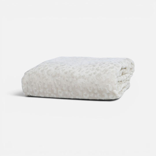 Nef-Nef Homeware Σε комплект Пликове за завивки 160x220cm Единичен с Калъфка за възглавница Екрю Екрю