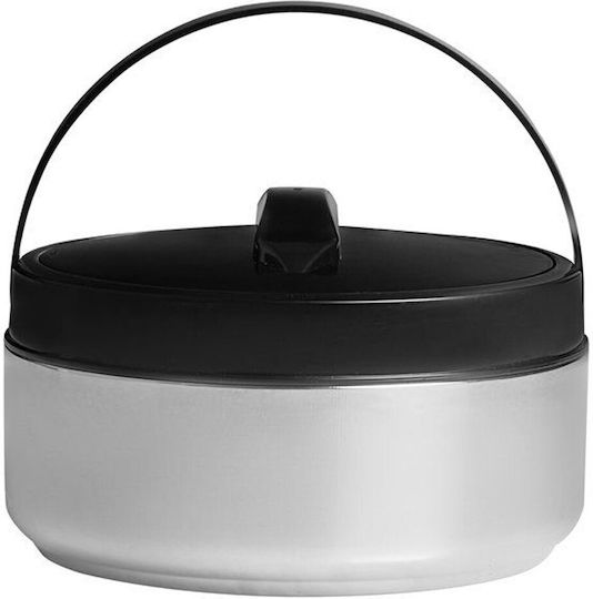 Bakaji Food Container Inox Thermo Black 2lt
