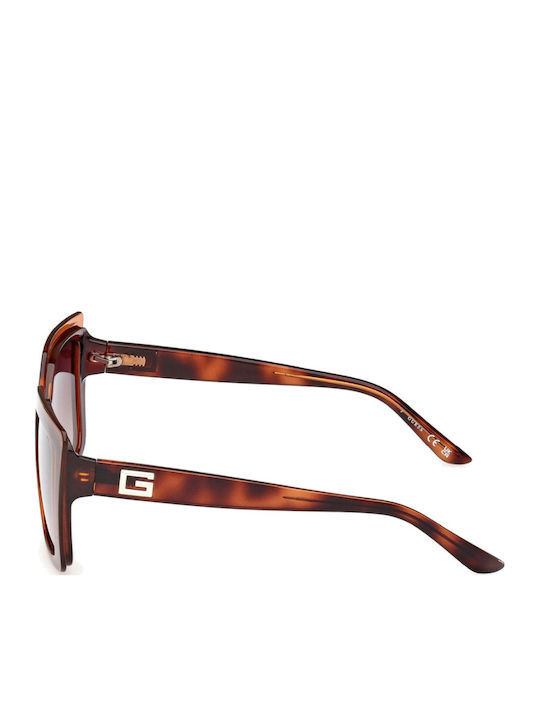 Guess Ochelari de Soare Pentru Femei cu Ramă Tortoise Maro și Lentile Degrade Maro