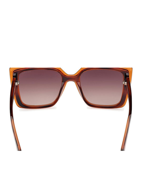 Guess Ochelari de Soare Pentru Femei cu Ramă Tortoise Maro și Lentile Degrade Maro
