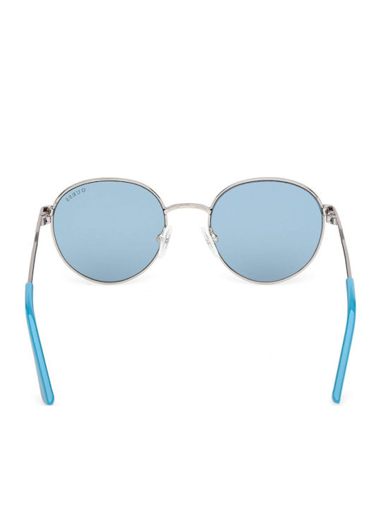 Guess Unisex Ochelari de soare cu Ramă Gri și Lentile Gri
