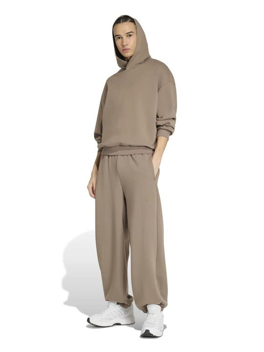 Herren-Sweatpants Braun