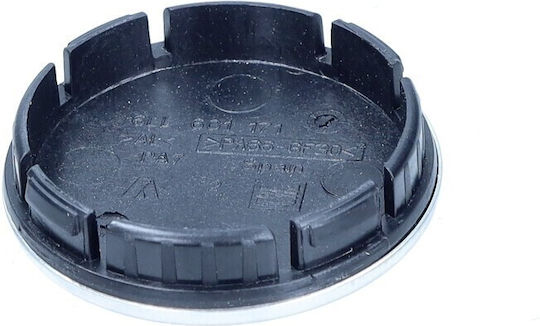 Καπάκι Ζάντας Seat Ibiza 09-16 Μαύρο 6ll601171zpp