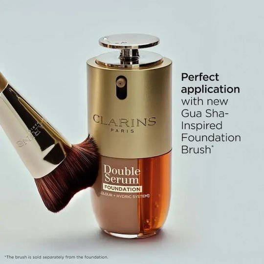 Clarins Double Serum Фон дьо тен Rejuvenating And Radiance-boosting L2w 30ml
