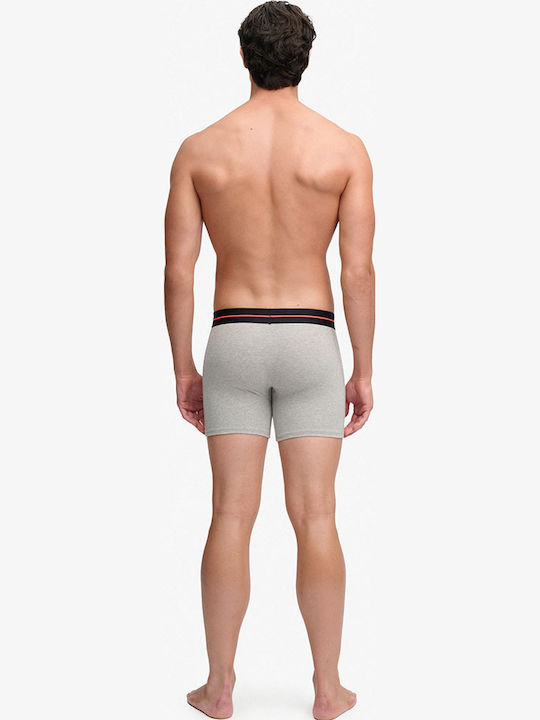 Ανδρικά Μποξεράκια Grey Marl/grey Marl/grey Marl 3Pack