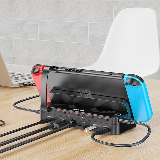 Unitek Ladestation Für Switch / Switch OLED Schwarz G1002G01