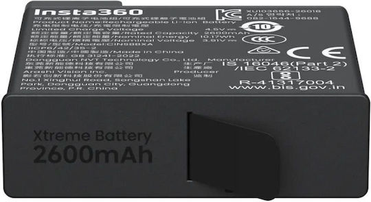 Insta360 X6 Xtreme Action Kamera Batterien