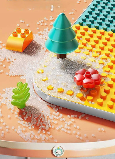 Lean Toys Τουβλάκια Τραπεζάκι 3 σε 1, για 3+ Ετών 55τμχ