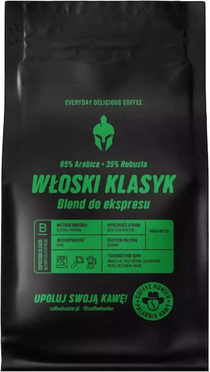 Coffee Hunter Espresso Kaffee Wloski Klassisch in Körner 1kg