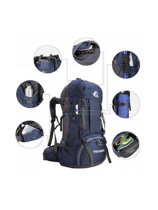 Northfinder Bergsteigerrucksack 40lt Grau Wandern