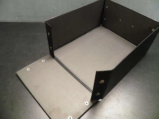Zeller Papier Aufbewahrungsbox mit Deckel