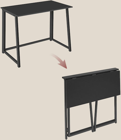Leobert Computer Büro Holz Schwarz 80x40x75cm