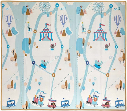 Milly Mally Play Circus And Travel T1 Детски килим за активности 197x177cm