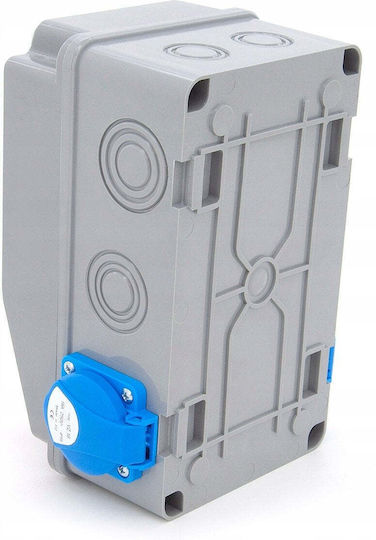 ELS Elektrotechnika Wall Mounted Waterproof Electrical Fuse Box P130xH220xW115mm