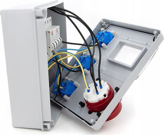 ELS Elektrotechnika Wall Mounted Waterproof Electrical Fuse Box P190xH240xW100mm