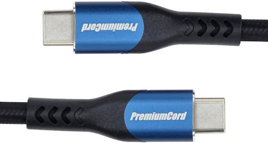PremiumCord Cablu USB 3.2 USB-C tată - USB-C 100W 0.5m