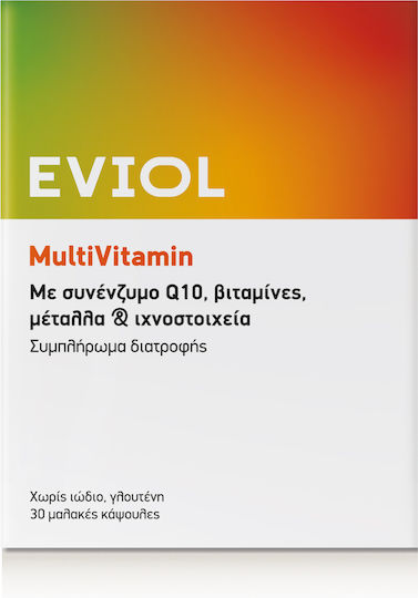 EVIOL MultiVitamin Multivitamin für Energie 30 weiche Kapseln