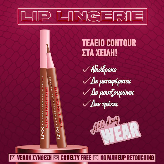 NYX Professional Makeup Lip Lingerie Lip Pencil 09 Send Nudes