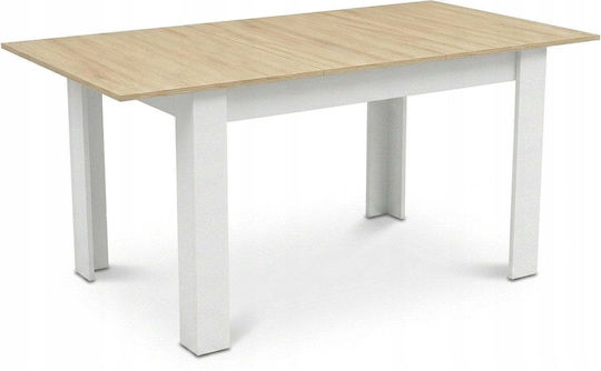 Masă Extensibilă Pentru Sala De Mese Din Lemn Sonoma 160(+40)x80x75cm
