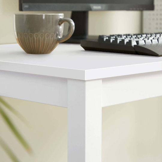 Tessa Kitchen Table Metal White 120x60x76cm