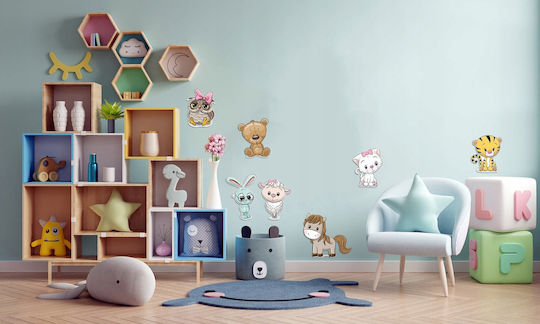 Mattel Детски декоративен стенен стикер от пяна