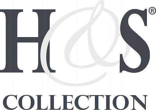 Home&Styling Collection Καλάθι Αποθήκευσης Υφασμάτινο Λευκό 13x13cm