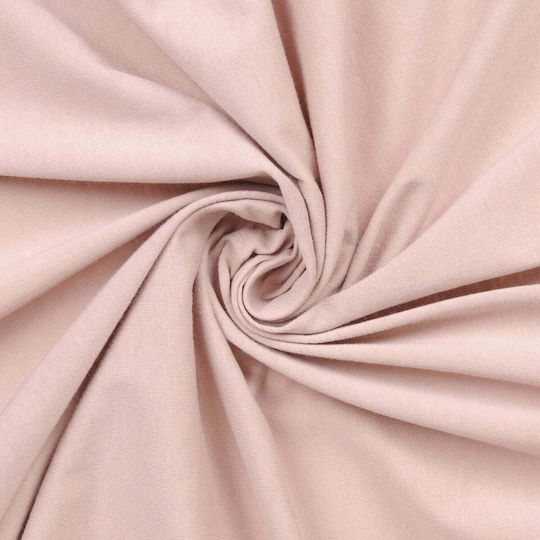 Matex Double Bed Sheet With Rubber Hugger 140x190cm Pink