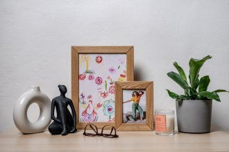 Gift Decor Rama Foto Din Lemn