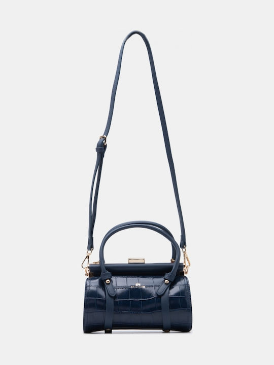 Women's Barrel Bag Navy Blue