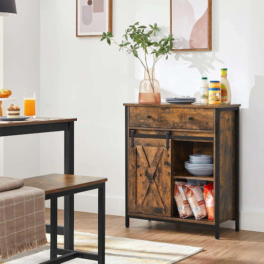 Kommode Schlafzimmer Holz Braune 70x30x80cm