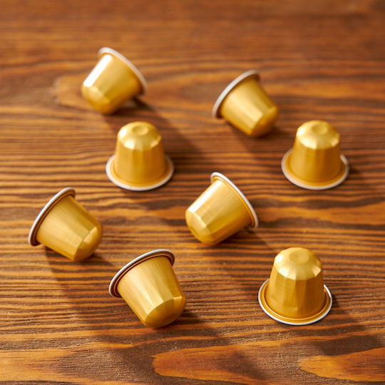 Strauss Coffee Espresso Kapseln Karamell Kompatibel mit Maschine Nespresso 10 Stück