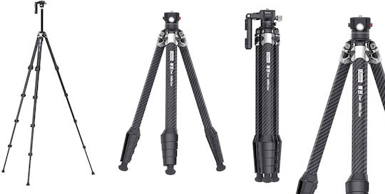 Ulanzi Aluminum Tripod with Spherical Head up to 45cm and Load Capacity 1.035kg