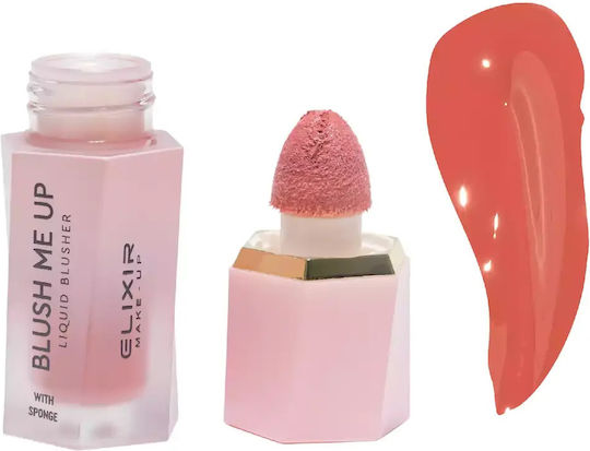 Elixir Blush Me Up Liquid Ρουζ 201 Νude Pink 7gr 6ml