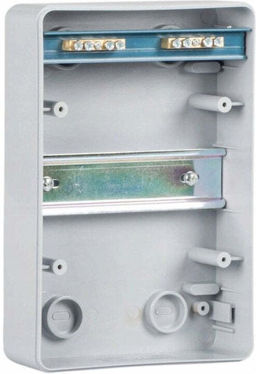 Kanlux Wall Mounted Waterproof Fuse Box 1 Row 4 Elements